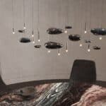 Modern luxury lighting fixture for living room