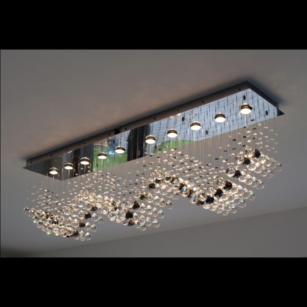 Handcrafted luxury lighting by Magnolia Blossom Interiors