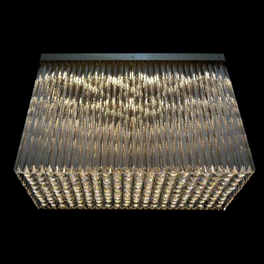 Luxury chandelier designed for architectural interiors