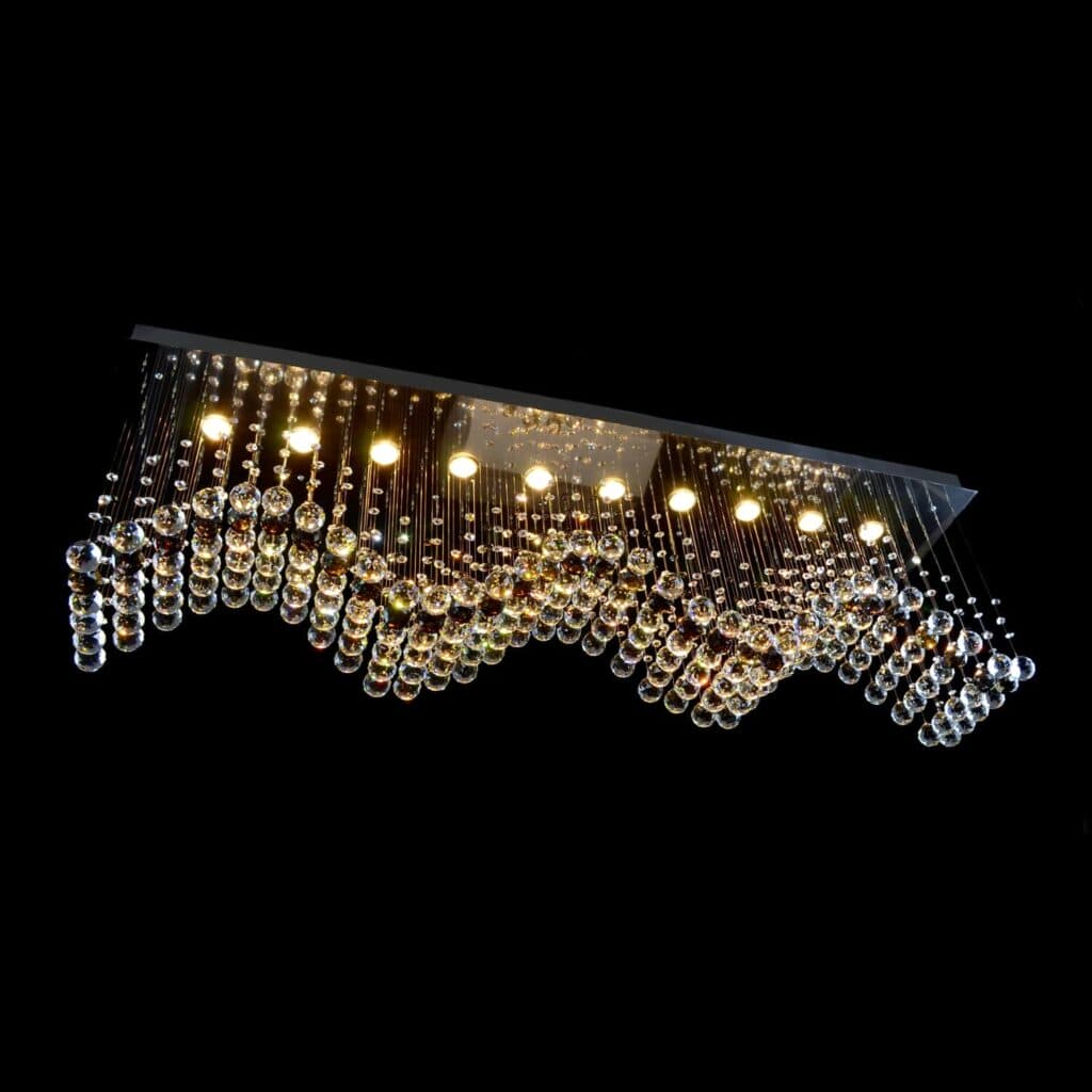 Luxury chandelier designed for architectural interiors