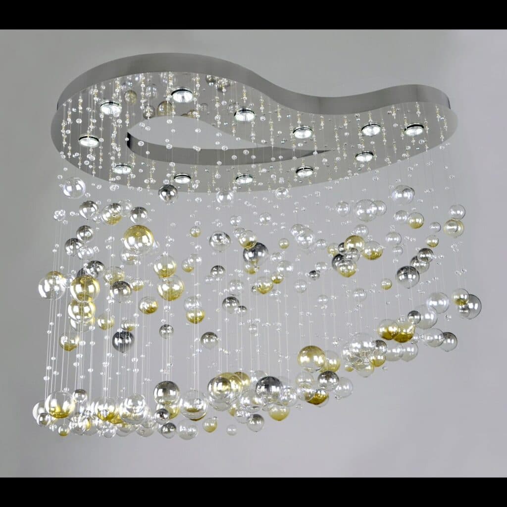 Premium bespoke chandelier adding brilliance to interiors