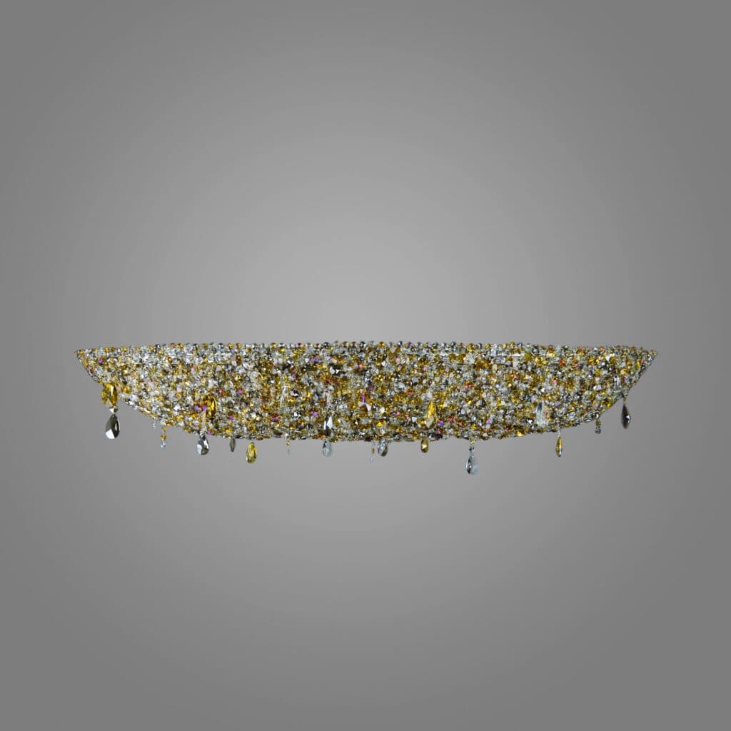 Handcrafted chandelier celebrating timeless elegance