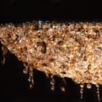 Unique handmade chandelier for classic interiors