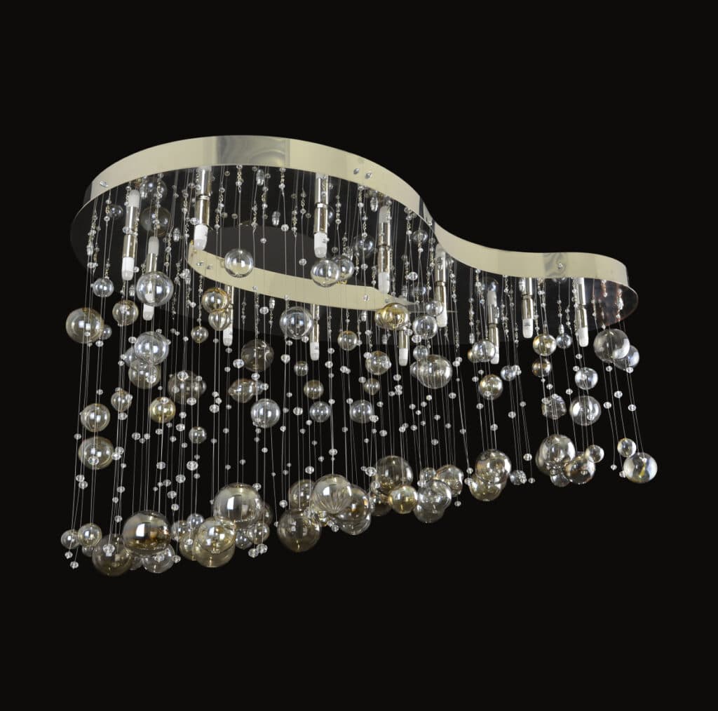 Premium bespoke chandelier adding brilliance to interiors