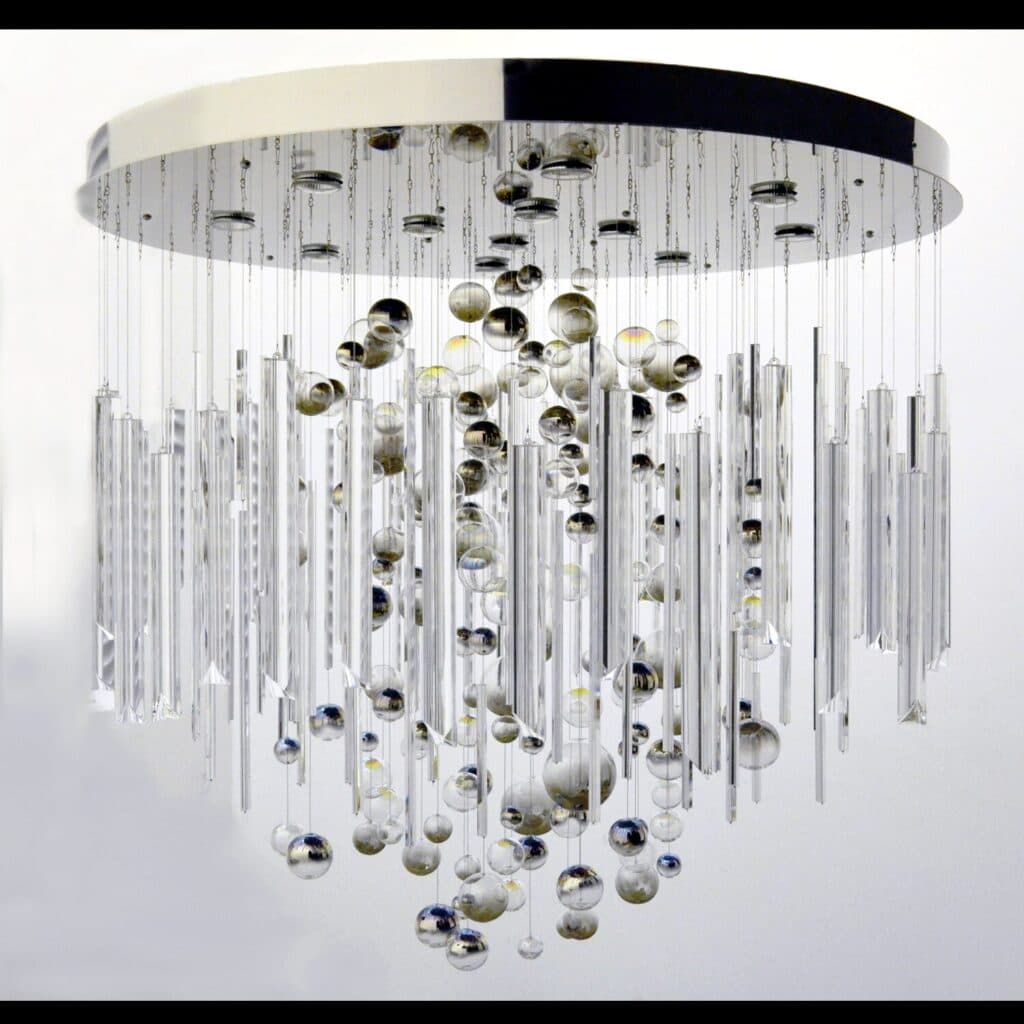 Premium bespoke chandelier adding brilliance to interiors