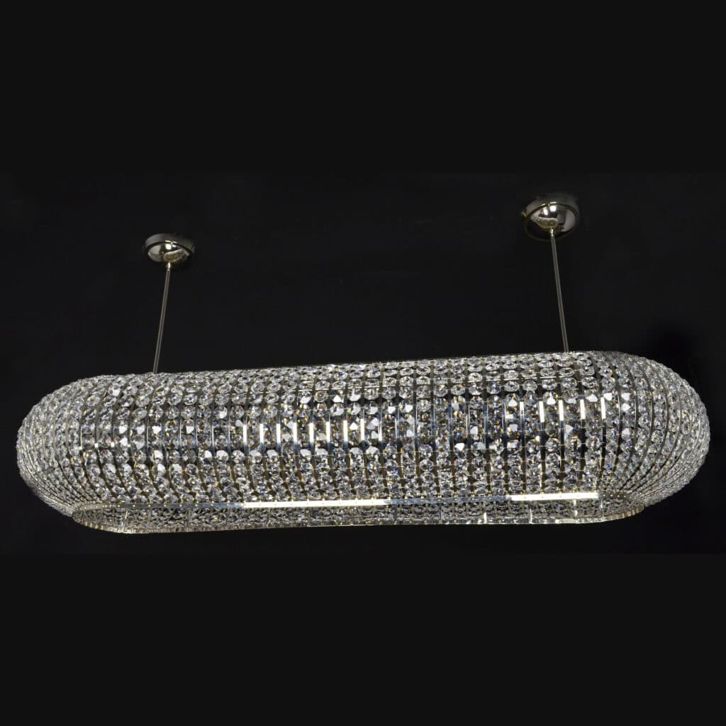 Modern crystal chandelier made in Europe
