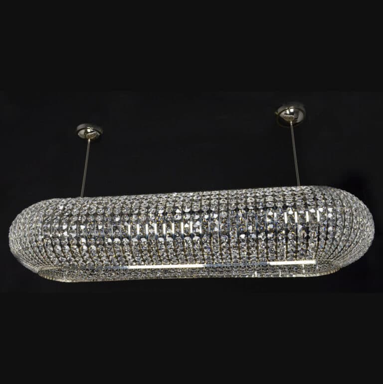 Modern crystal chandelier made in Europe