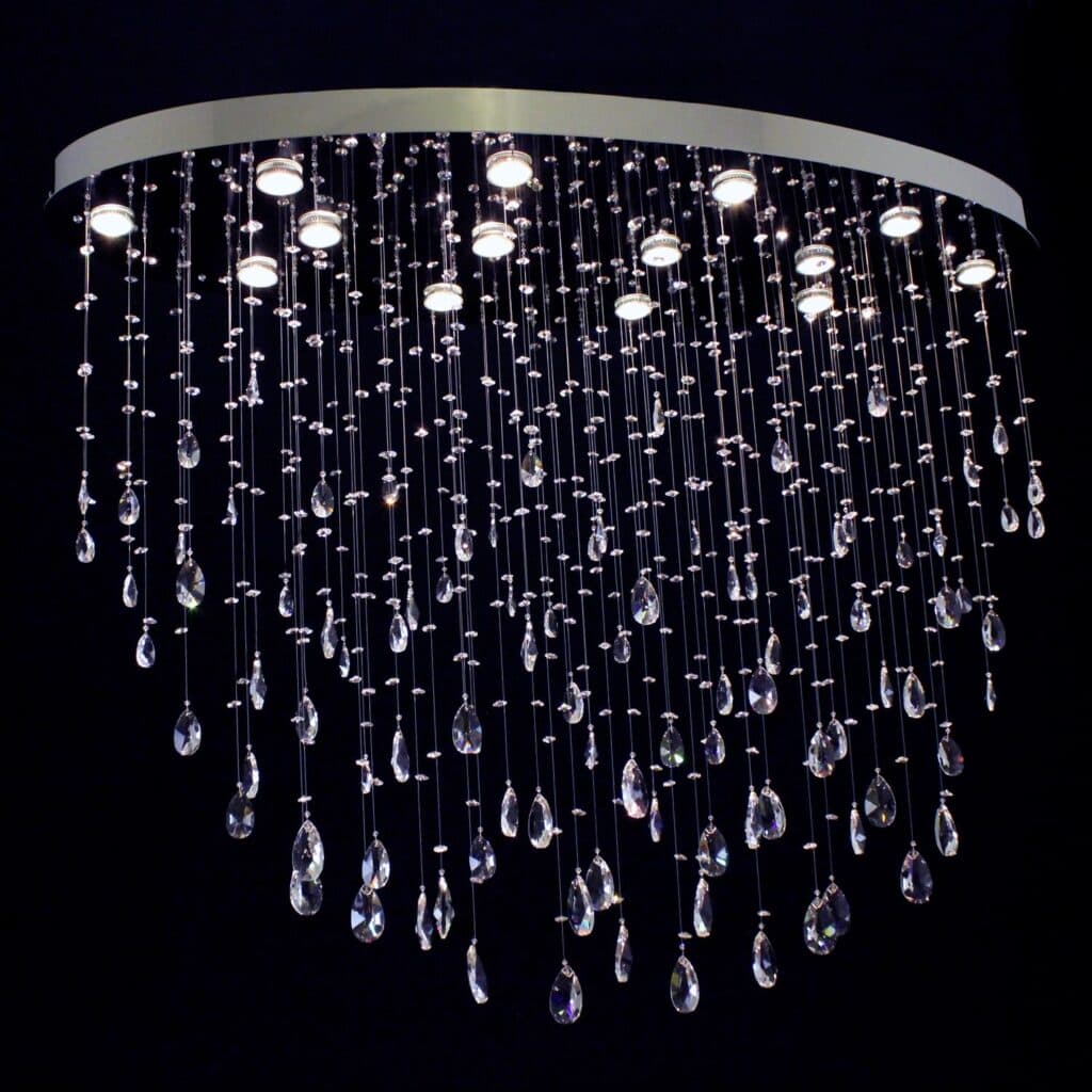 Artistic bespoke chandelier for designer spaces
