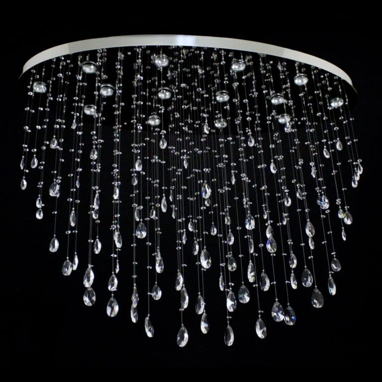 Luxury chandelier designed for architectural interiors