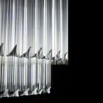 Designer lighting installation with bespoke details