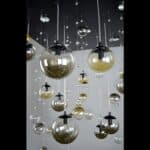 Contemporary crystal lighting by Magnolia Blossom Interiors