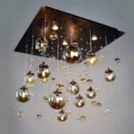 Handcrafted chandelier celebrating timeless elegance