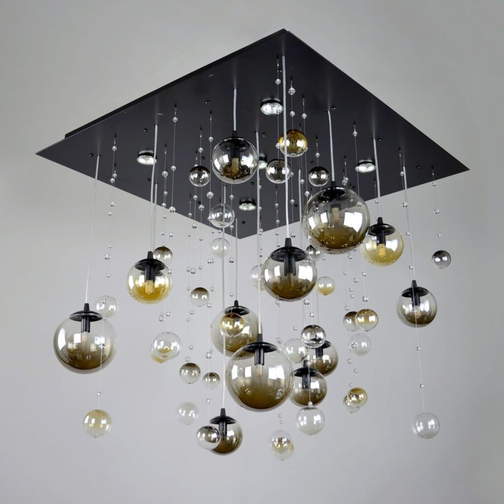 Luxury chandelier design inspired by nature and light
