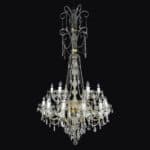 Unique handmade chandelier for classic interiors