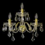 Handcrafted chandelier celebrating timeless elegance