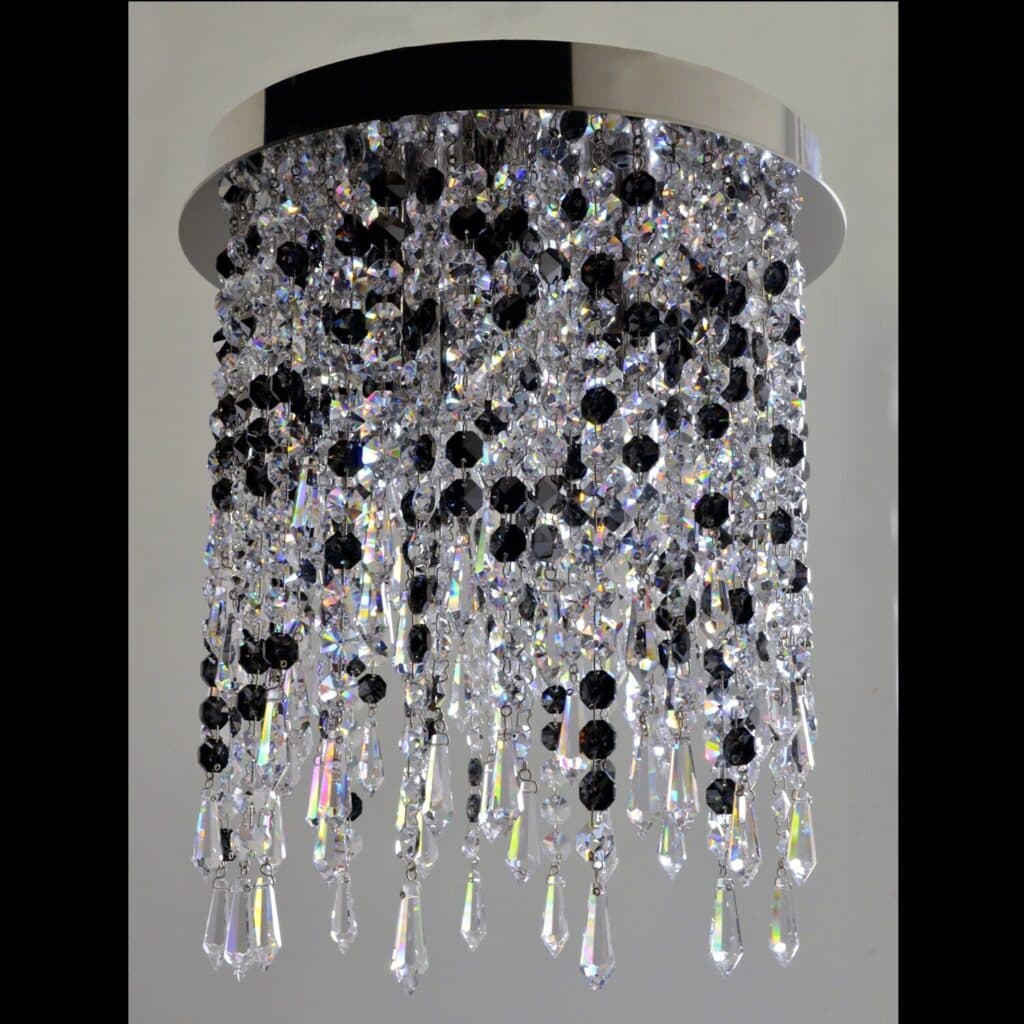 Modern crystal chandelier made in Europe