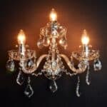 Crystal masterpiece illuminating stylish interiors