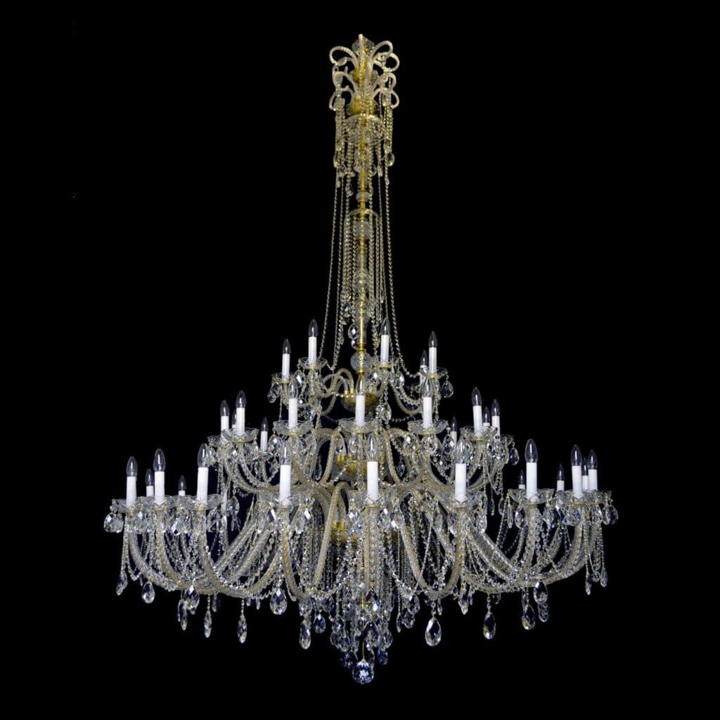 Premium bespoke chandelier adding brilliance to interiors