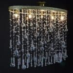 Handcrafted chandelier celebrating timeless elegance