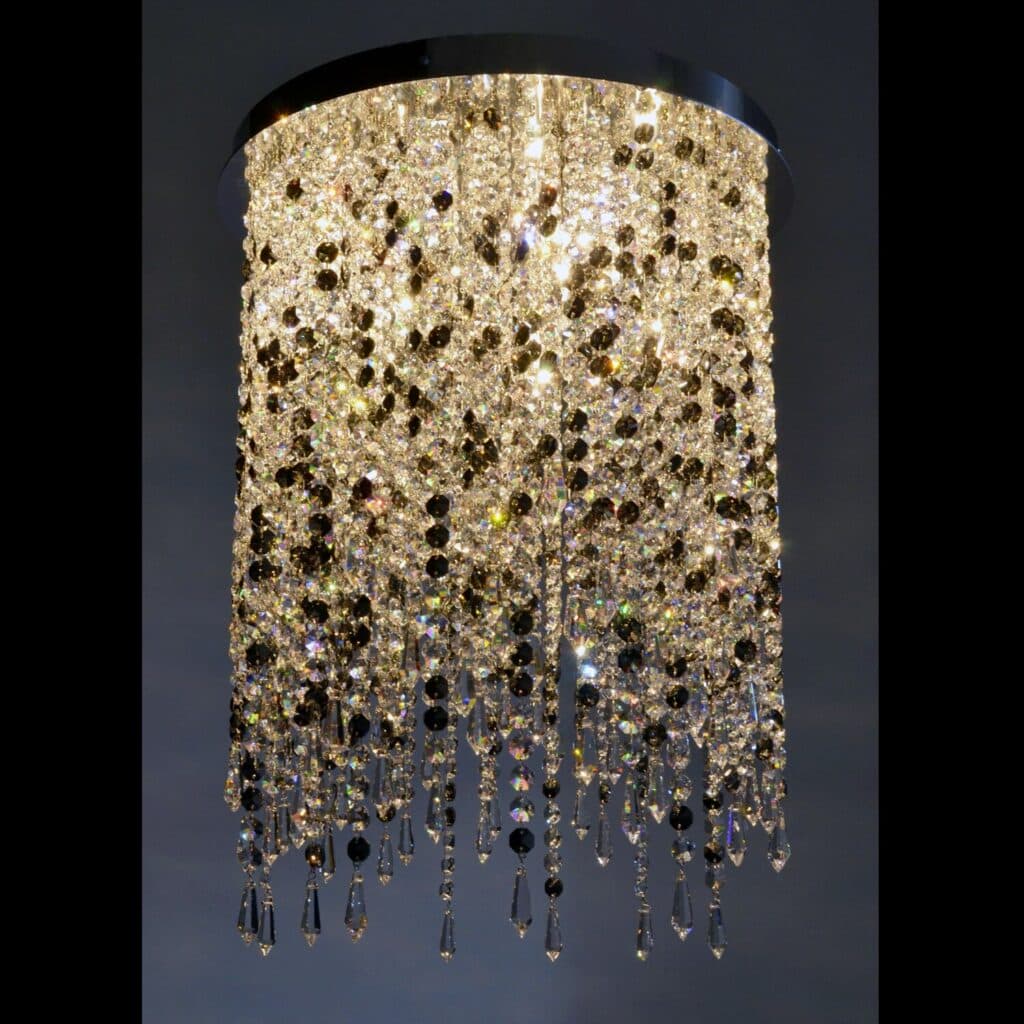 Unique handmade chandelier for classic interiors