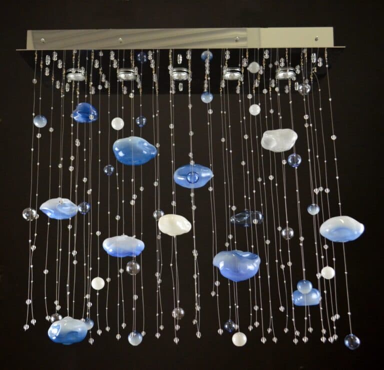 Luxury chandelier design inspired by nature and light