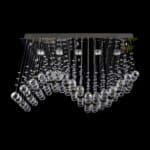 Artistic bespoke chandelier for designer spaces