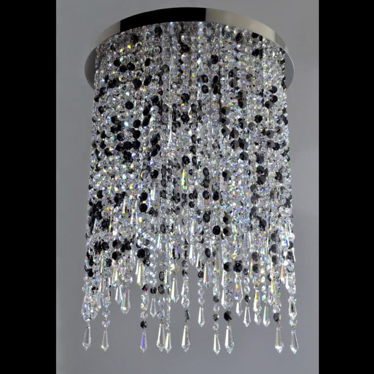Contemporary crystal lighting by Magnolia Blossom Interiors