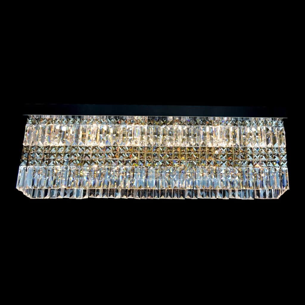 Modern chandelier inspired by traditional craftsmanship
