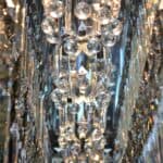 Handcrafted chandelier made from fine crystal
