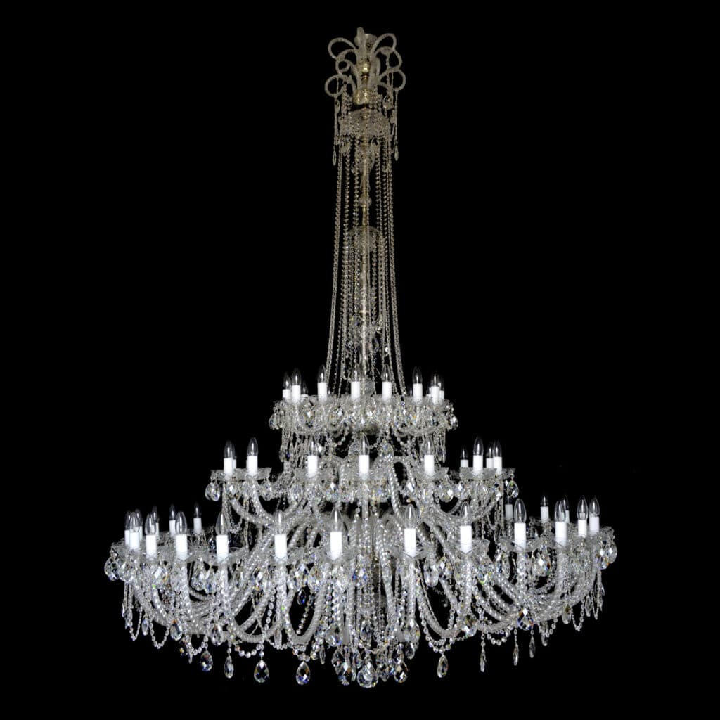 Contemporary crystal lighting by Magnolia Blossom Interiors