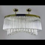 Luxury crystal chandelier by Magnolia Blossom Interiors