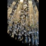 Contemporary crystal lighting by Magnolia Blossom Interiors
