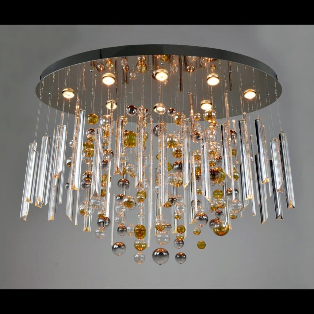 Artistic bespoke chandelier for designer spaces