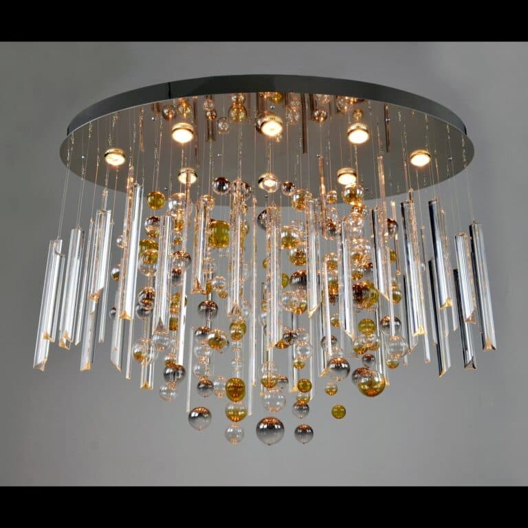 Artistic bespoke chandelier for designer spaces