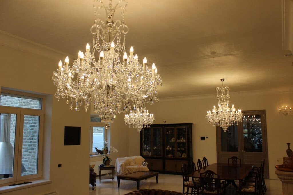 Bespoke lighting design for elegant interiors