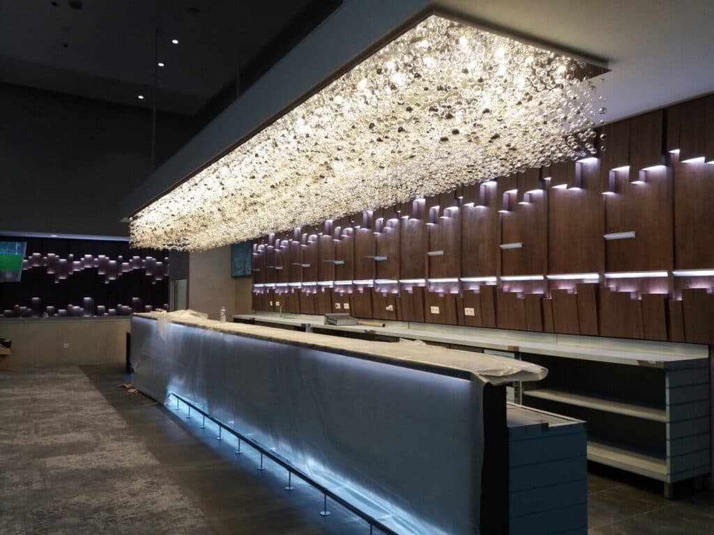 Refined interior lighting crafted by experts