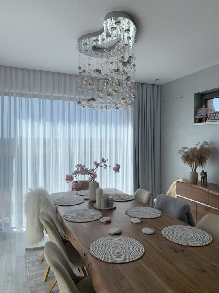 Luxury chandelier for modern and traditional interiors