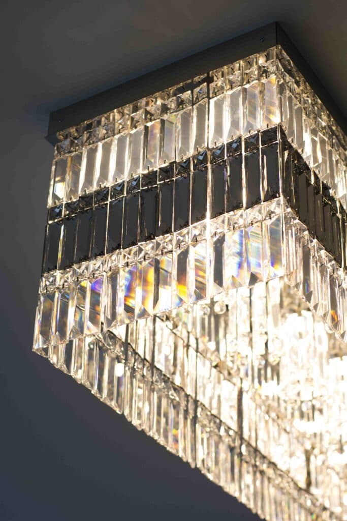 Premium glass chandelier made with craftsmanship