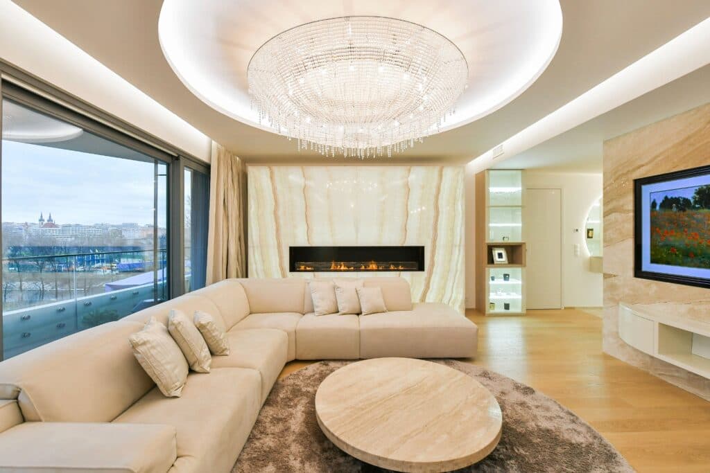 Elegant handmade lighting feature for homes