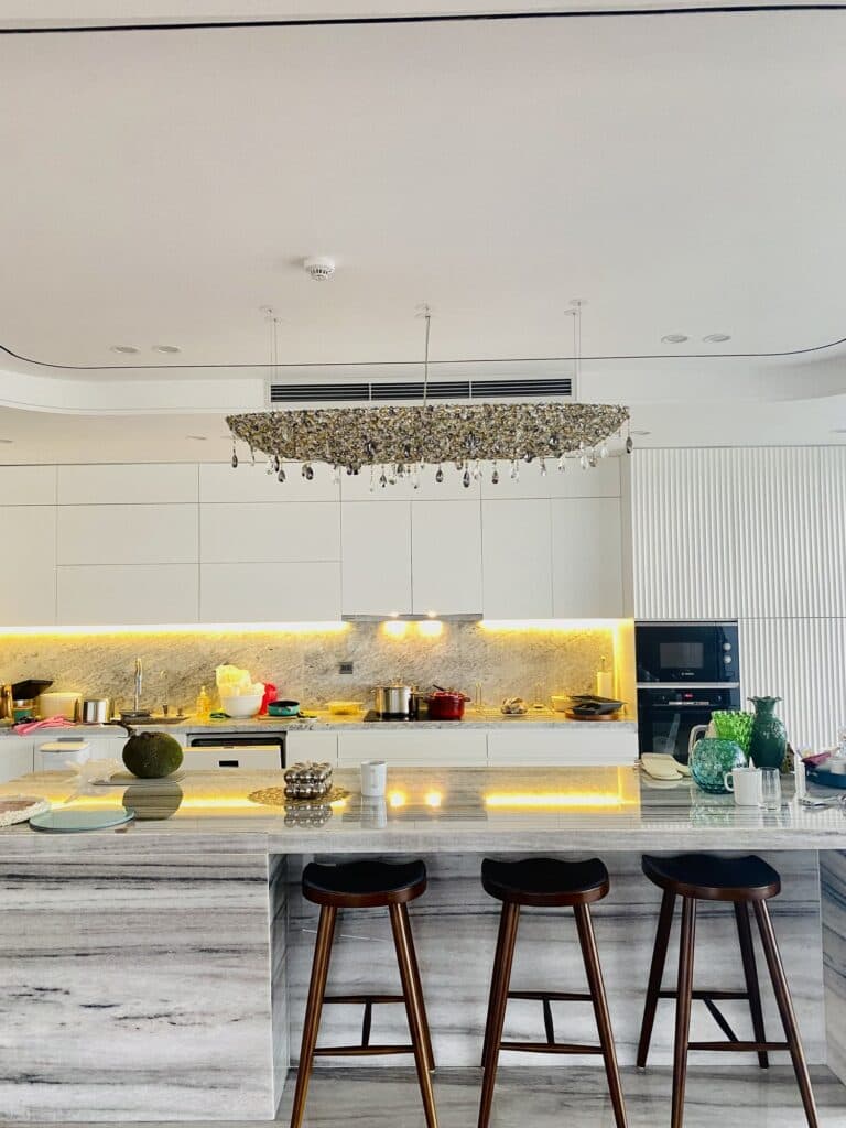 Premium glass chandelier made with craftsmanship