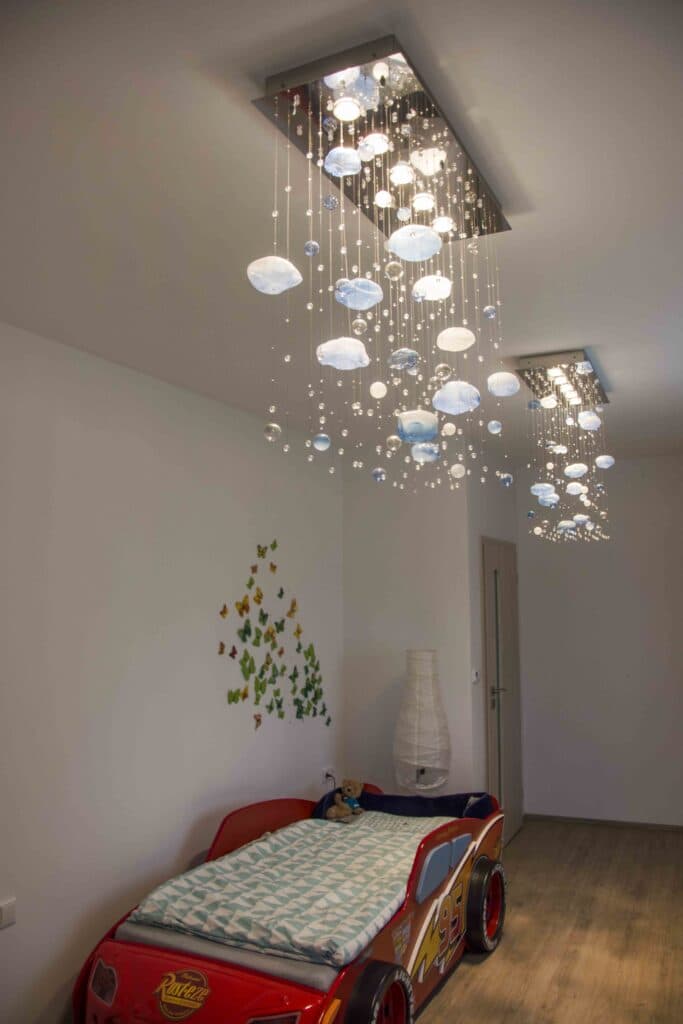 Elegant chandelier design enhancing home atmosphere