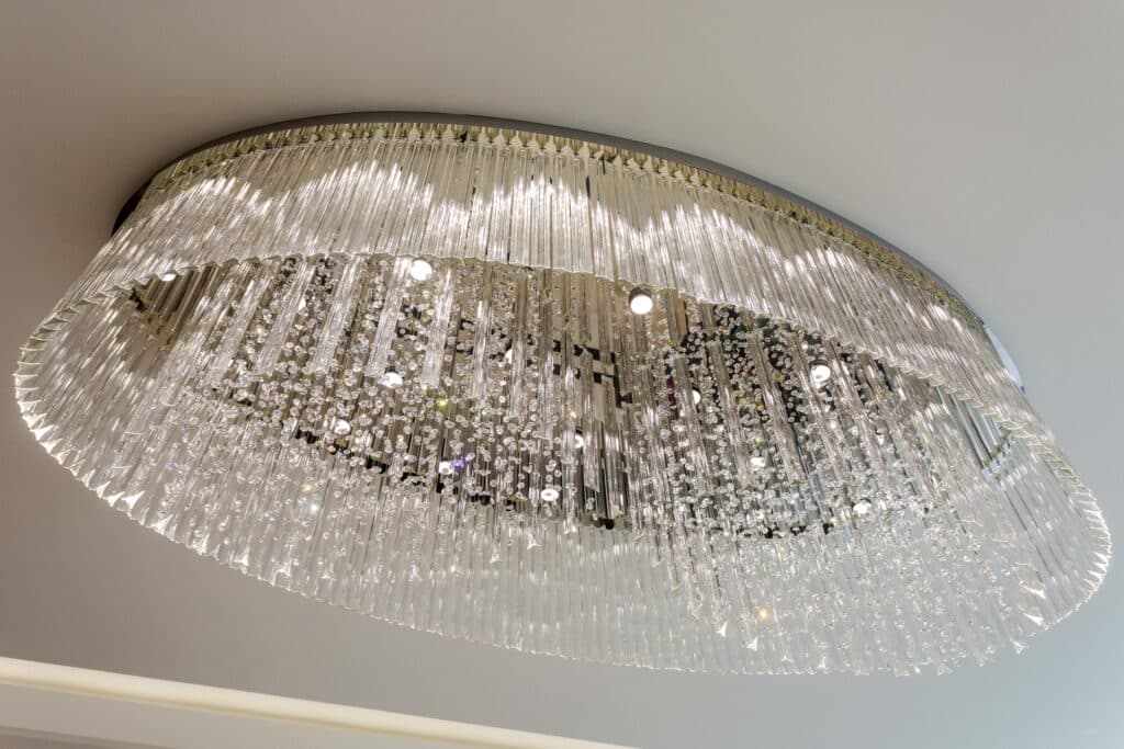 Contemporary crystal lighting by Magnolia Blossom Interiors