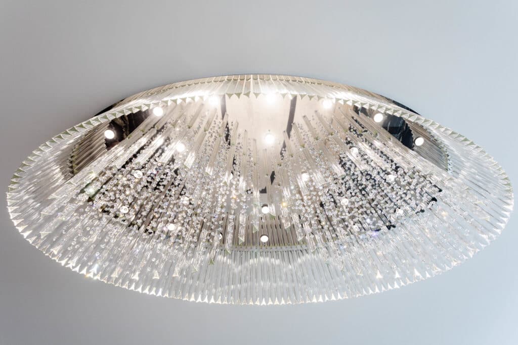 Unique handmade chandelier for classic interiors