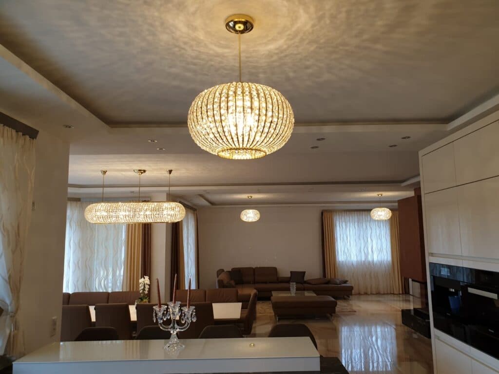 Luxury lighting piece by Magnolia Blossom Interiors UK