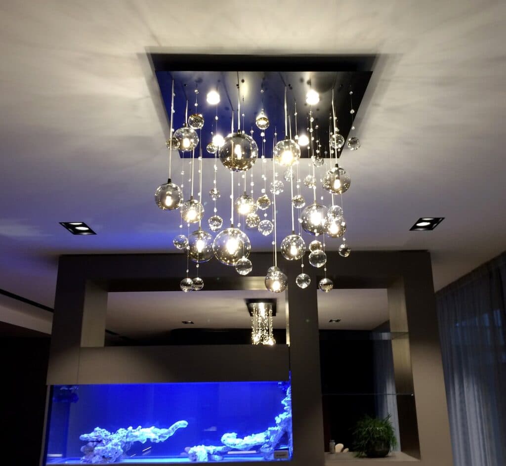 Premium glass chandelier made with craftsmanship