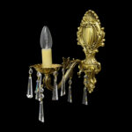 Crystal chandelier for luxury dining or living area