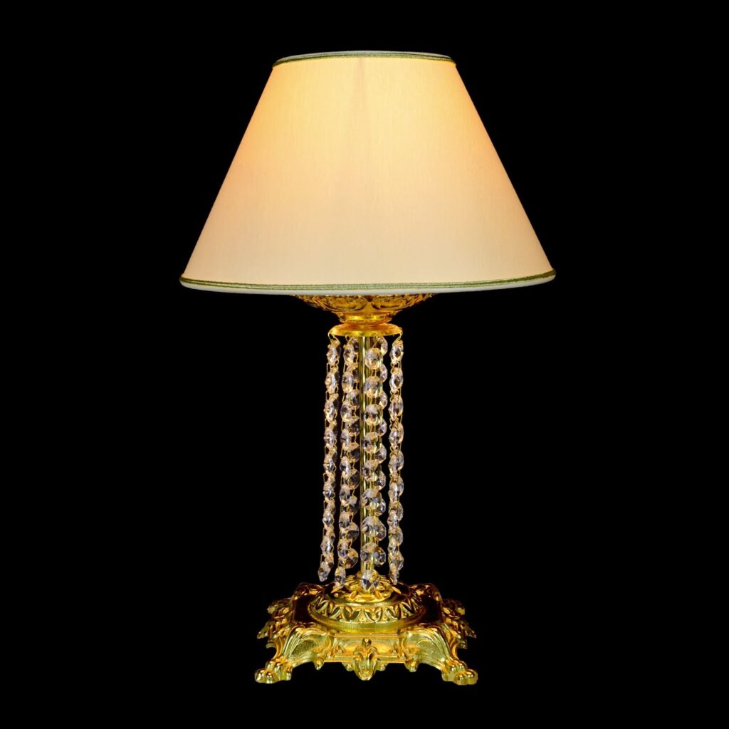 Designer lighting installation with bespoke details