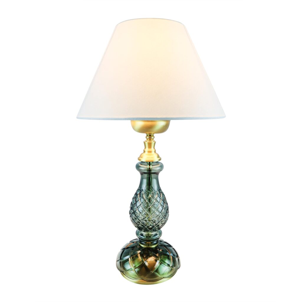 Crystal chandelier illuminating premium interiors