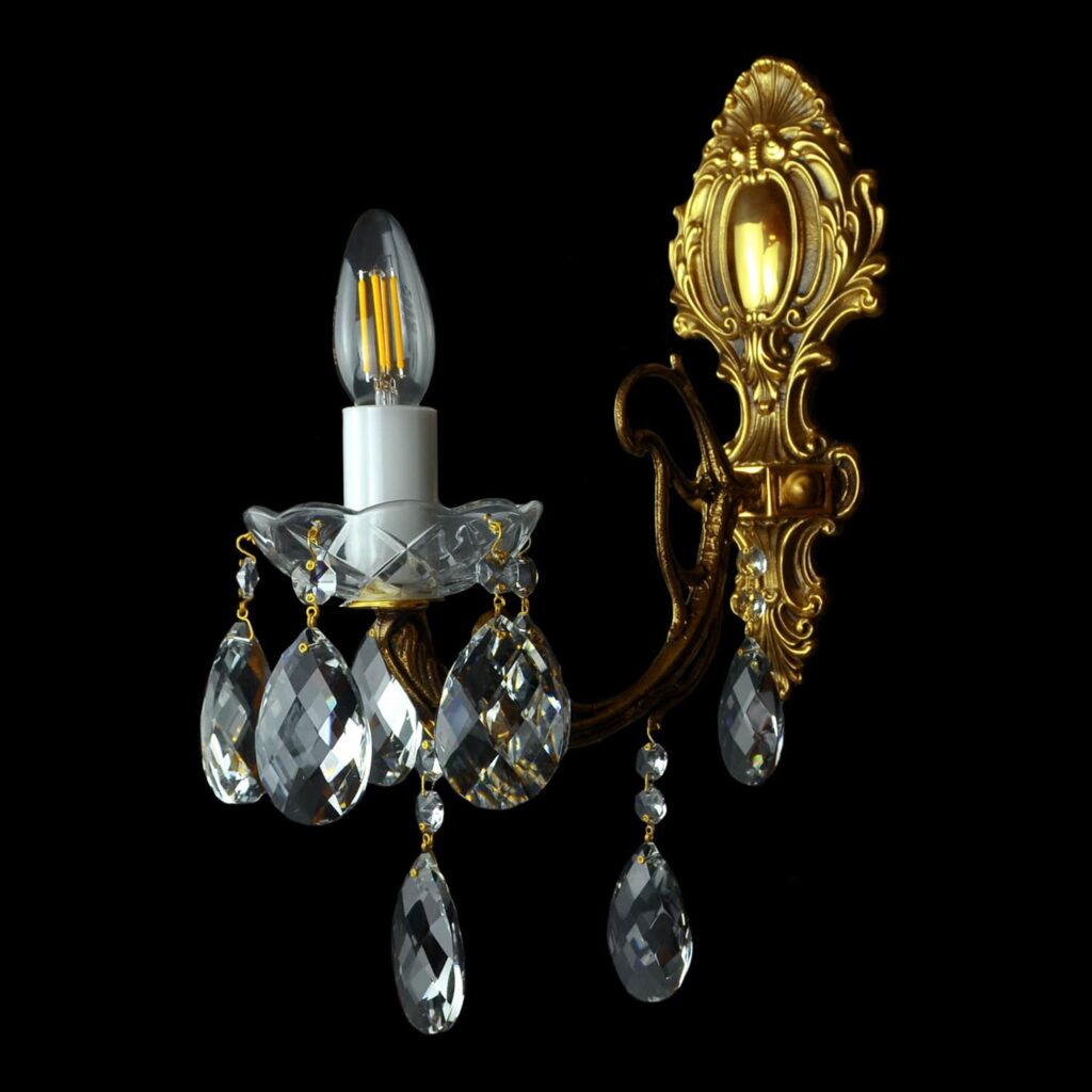 Elegant crystal lighting created with precision