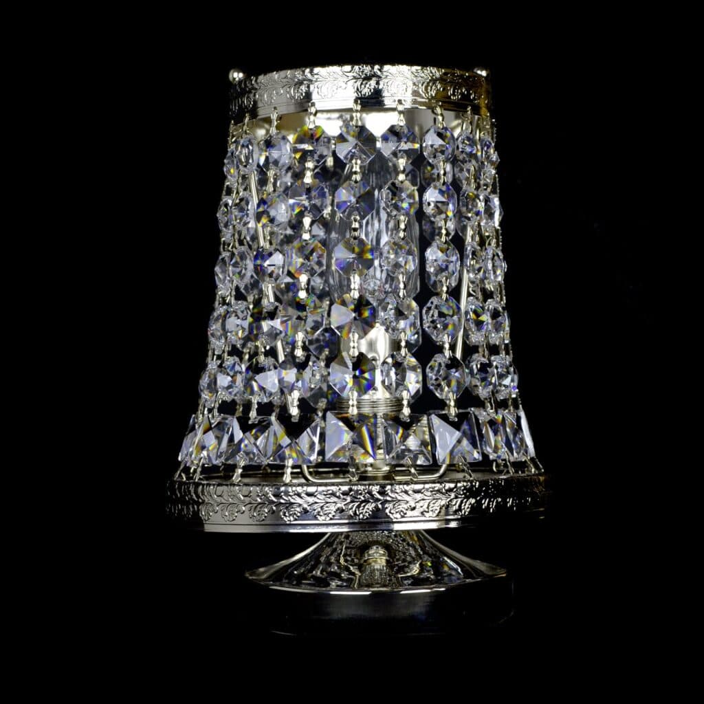 Luxury interior decor with bespoke chandelier